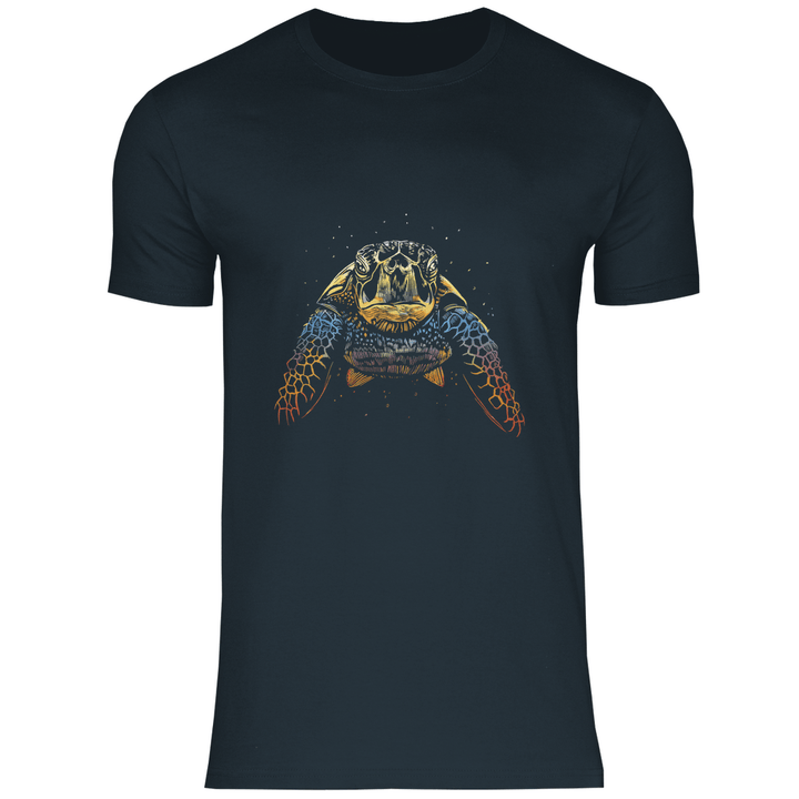 Bunte Schildkröte - Herren T - Shirt - Textilzauber