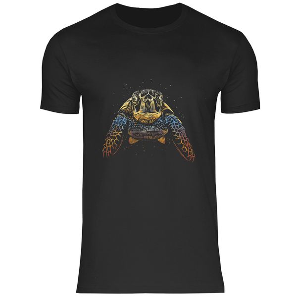 Bunte Schildkröte - Herren T - Shirt - Textilzauber