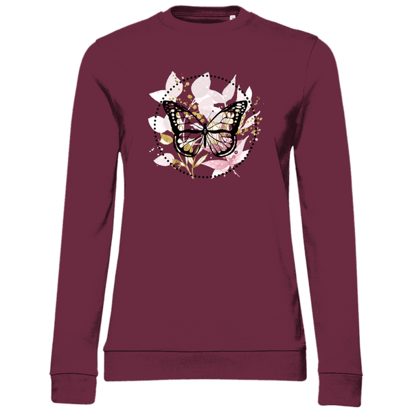 Butterfly Bliss - Damen Sweatshirt - Textilzauber