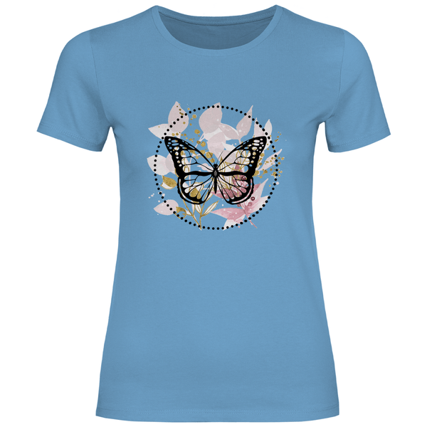 Butterfly Bliss - Damen T - Shirt - Textilzauber