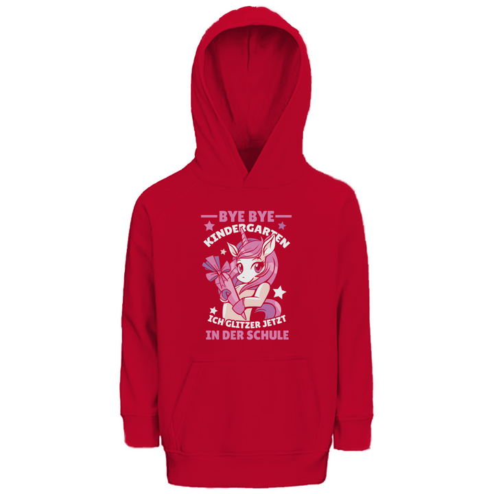 Bye Bye Kindergarten Premium Bio Kinderhoodie - Textilzauber