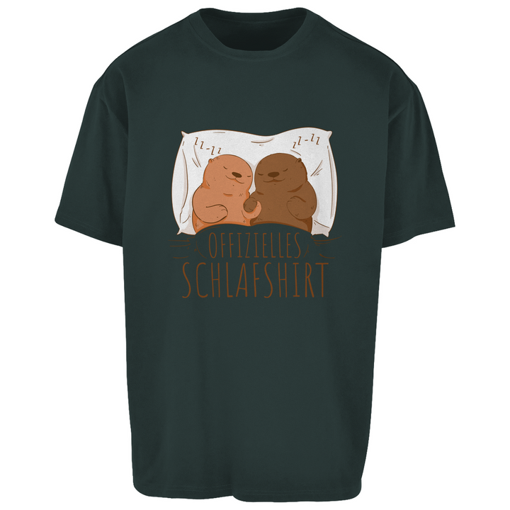 Otter Pärchen 2 Oversize Schlafshirt