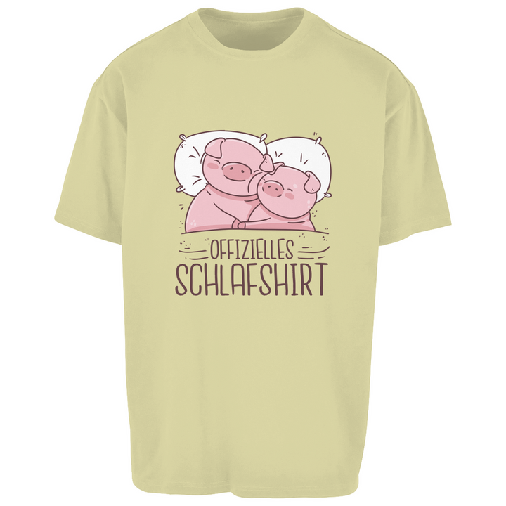 Schweinchen Oversize Schlafshirt