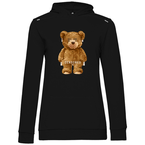 Zensierter Teddy - Damen Hoodie