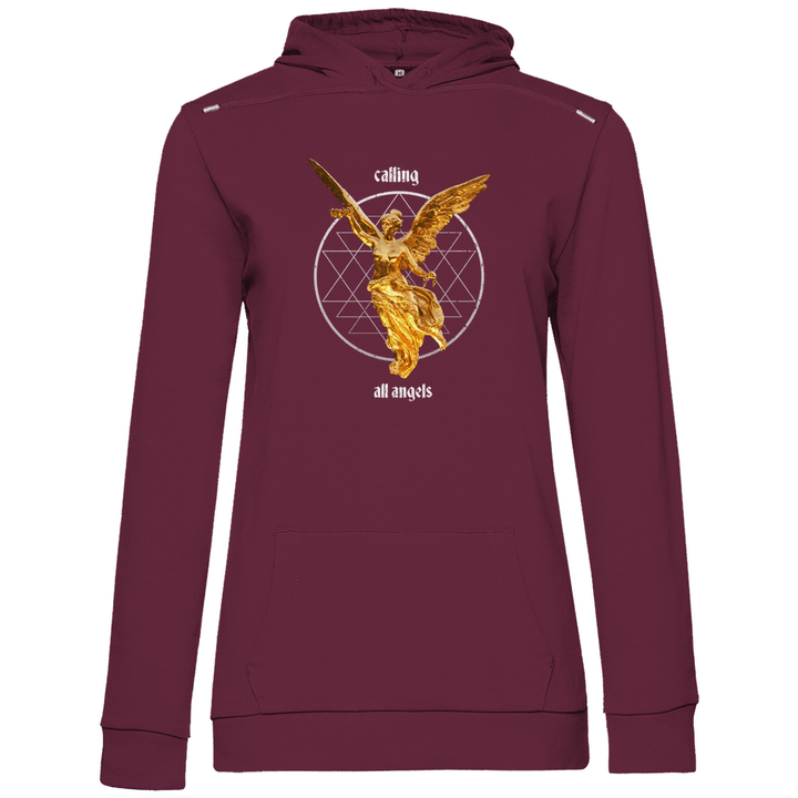 Calling All Angels - Damen Hoodie - Textilzauber