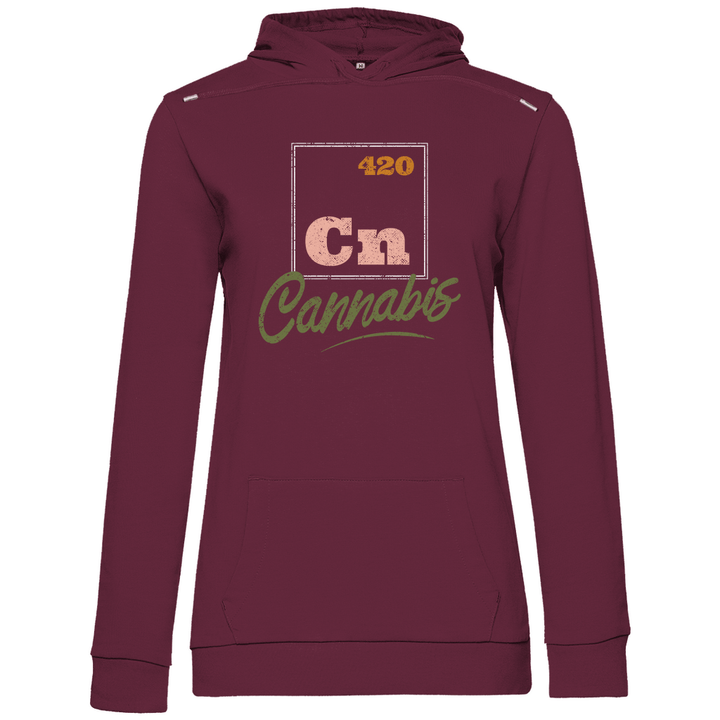Cannabis 420 - Damen Hoodie - Textilzauber