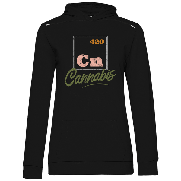 Cannabis 420 - Damen Hoodie - Textilzauber
