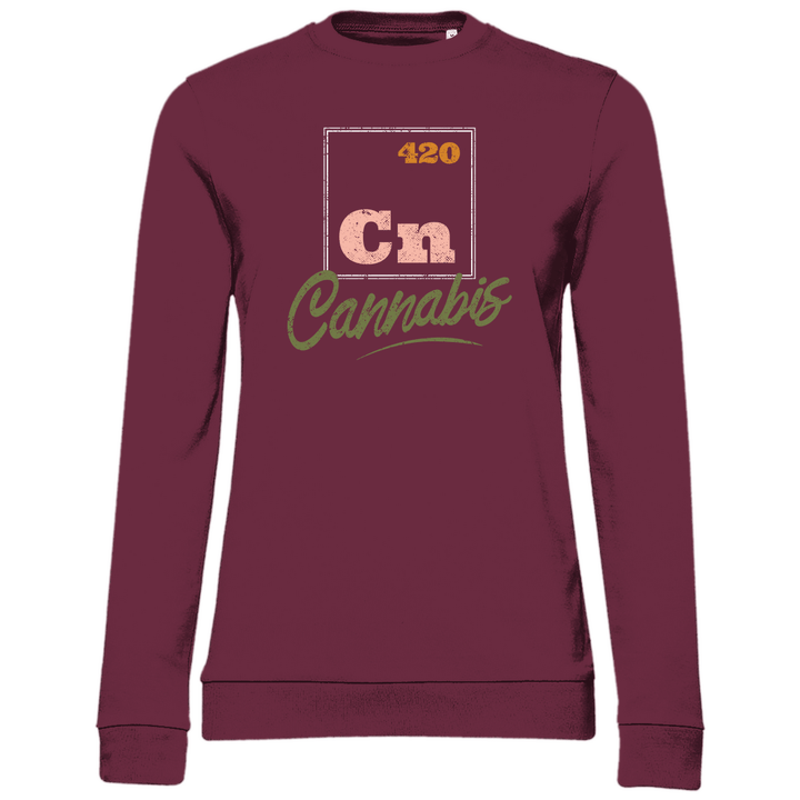 Cannabis 420 - Damen Sweatshirt - Textilzauber