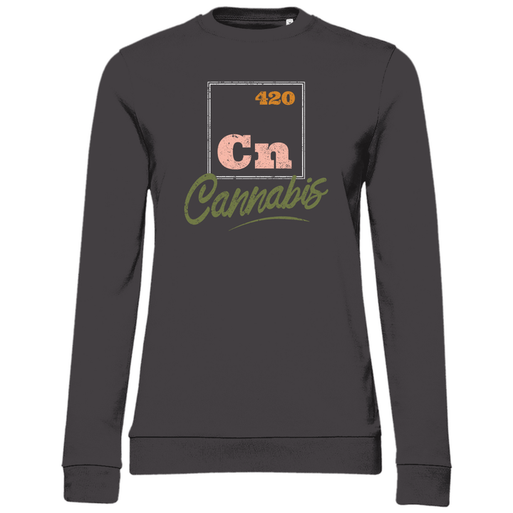 Cannabis 420 - Damen Sweatshirt - Textilzauber