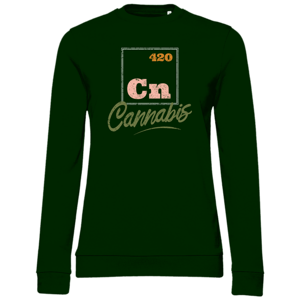 Cannabis 420 - Damen Sweatshirt - Textilzauber