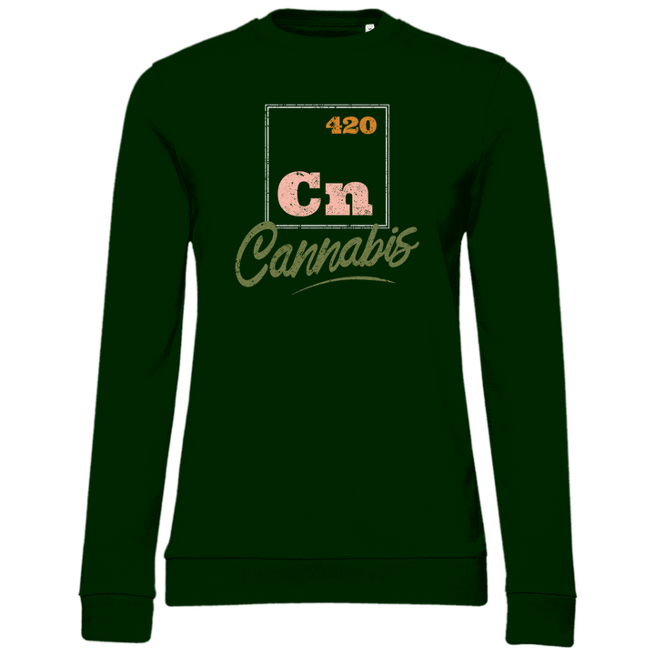 Cannabis 420 - Damen Sweatshirt - Textilzauber