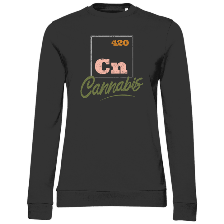 Cannabis 420 - Damen Sweatshirt - Textilzauber