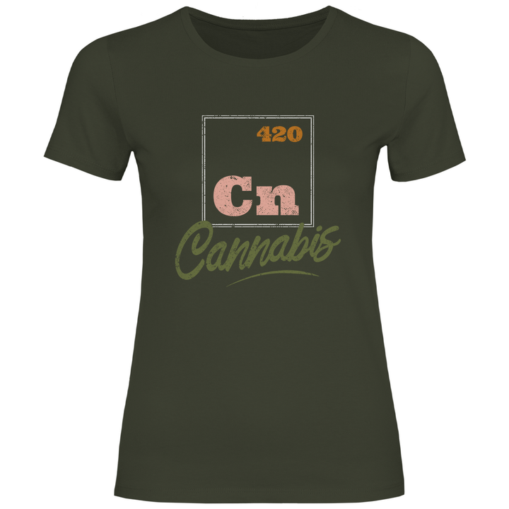 Cannabis 420 - Damen T - Shirt - Textilzauber