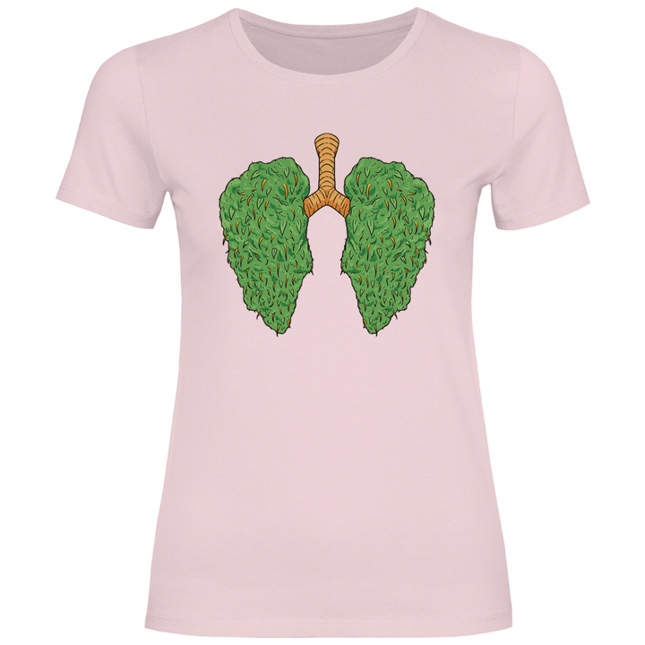 Cannabis Lungen - Damen T - Shirt - Textilzauber