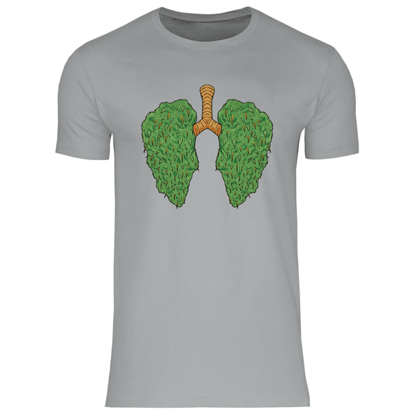 Cannabis Lungen - Herren T - Shirt - Textilzauber