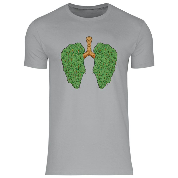 Cannabis Lungen - Herren T - Shirt - Textilzauber