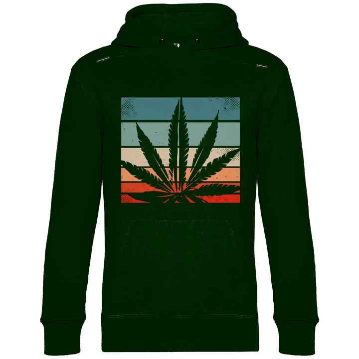 Cannabis Retro Design - Herren Hoodie - Textilzauber
