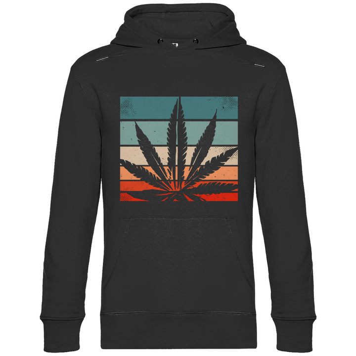 Cannabis Retro Design - Herren Hoodie - Textilzauber