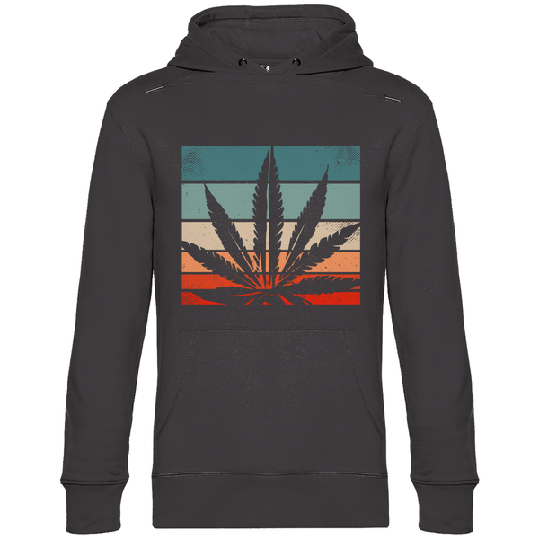 Cannabis Retro Design - Herren Hoodie - Textilzauber