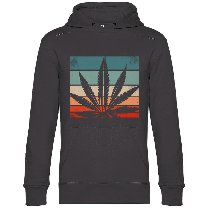 Cannabis Retro Design - Herren Hoodie - Textilzauber
