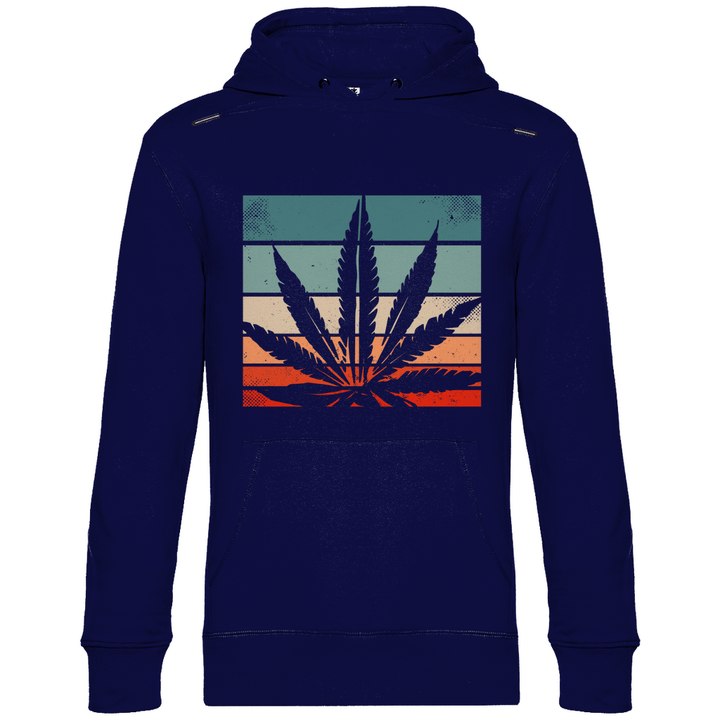 Cannabis Retro Design - Herren Hoodie - Textilzauber