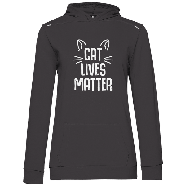 Cat Lives Matter - Damen Hoodie - Textilzauber