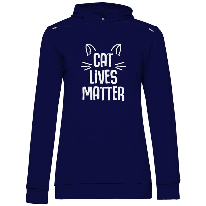 Cat Lives Matter - Damen Hoodie - Textilzauber
