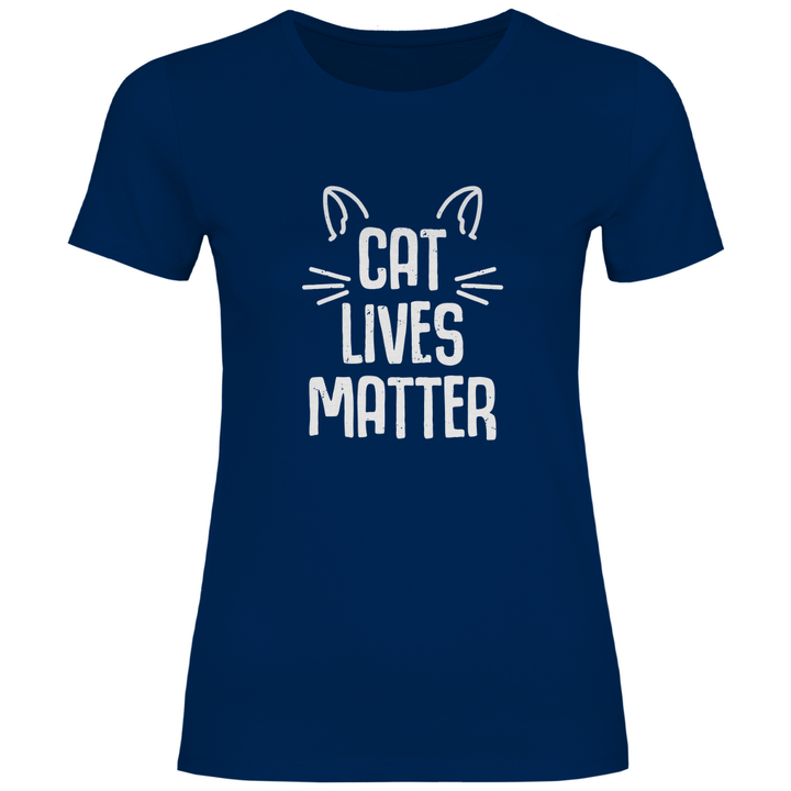 Cat Lives Matter - Damen T - Shirt - Textilzauber