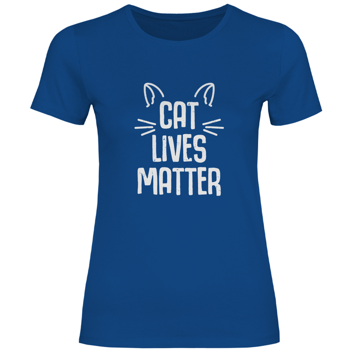 Cat Lives Matter - Damen T - Shirt - Textilzauber