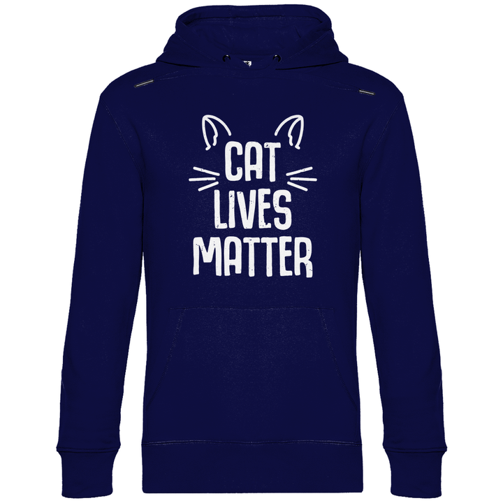Cat Lives Matter - Herren Hoodie - Textilzauber