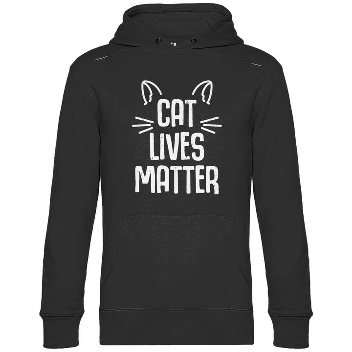 Cat Lives Matter - Herren Hoodie - Textilzauber