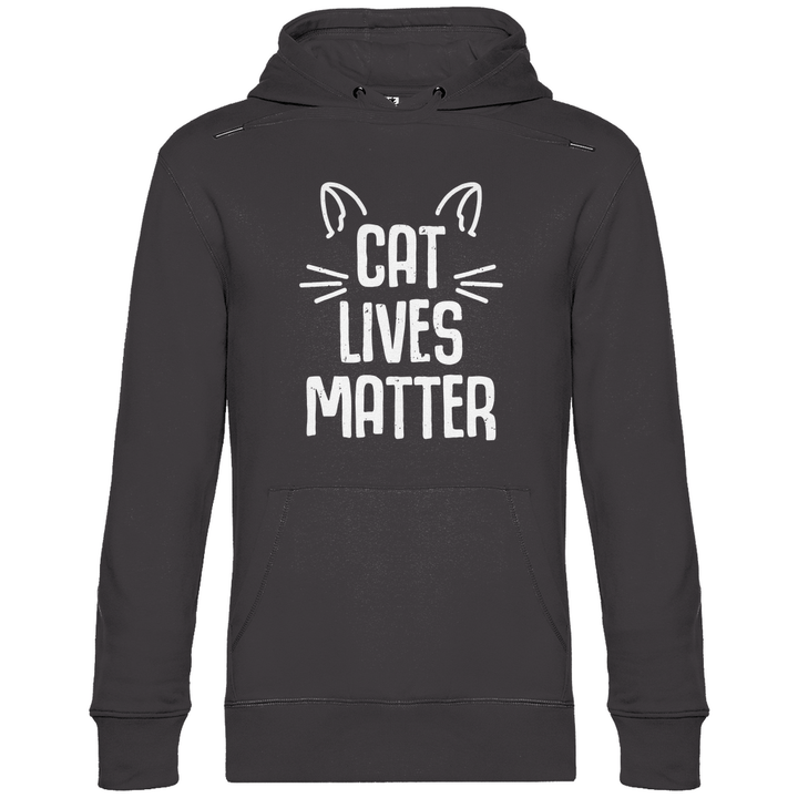 Cat Lives Matter - Herren Hoodie - Textilzauber
