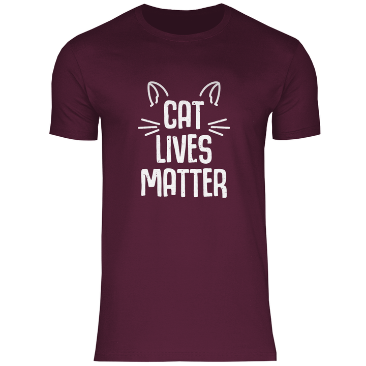 Cat Lives Matter - Herren T - Shirt - Textilzauber
