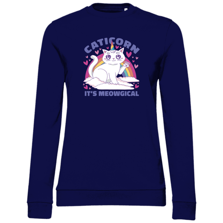 Caticorn - Damen Sweatshirt - Textilzauber