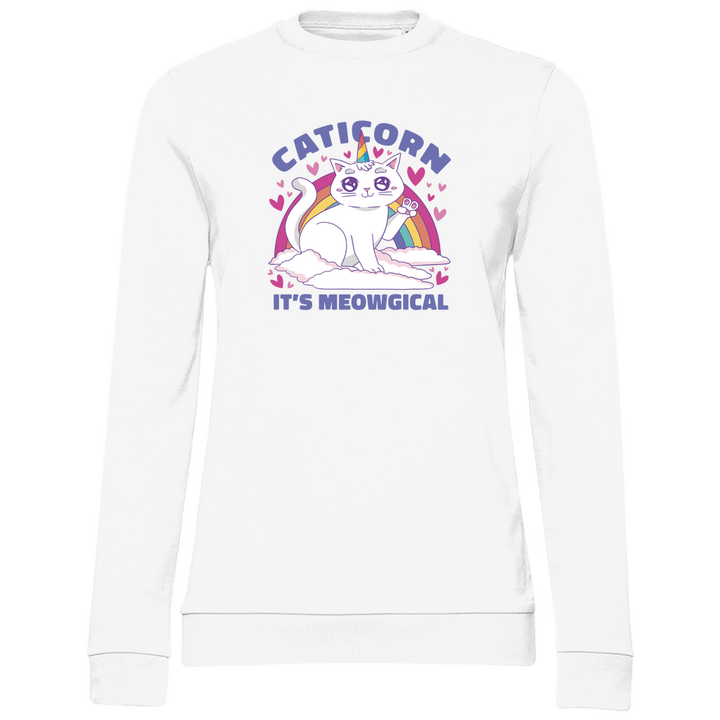 Caticorn - Damen Sweatshirt - Textilzauber