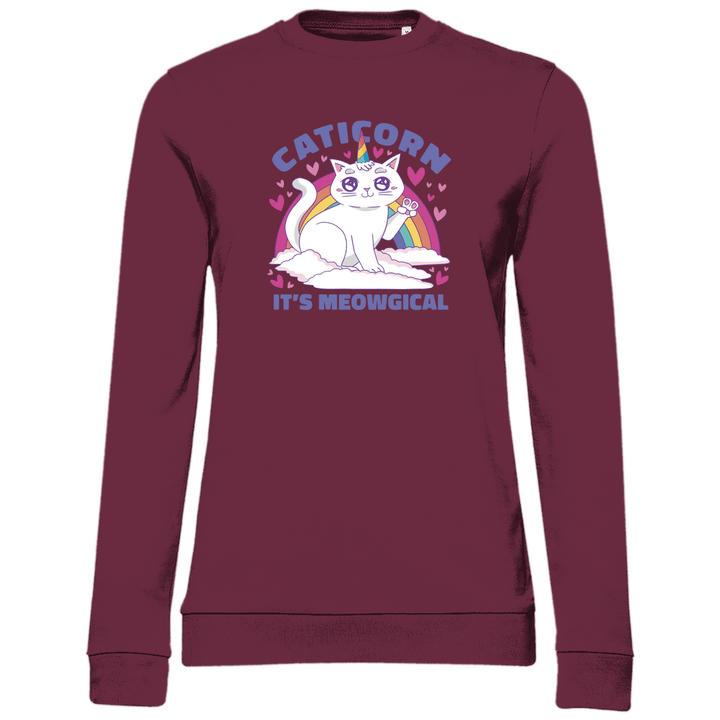 Caticorn - Damen Sweatshirt - Textilzauber
