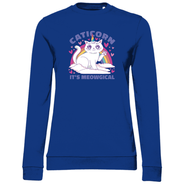 Caticorn - Damen Sweatshirt - Textilzauber