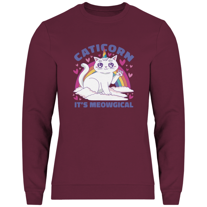 Caticorn - Herren Sweatshirt - Textilzauber