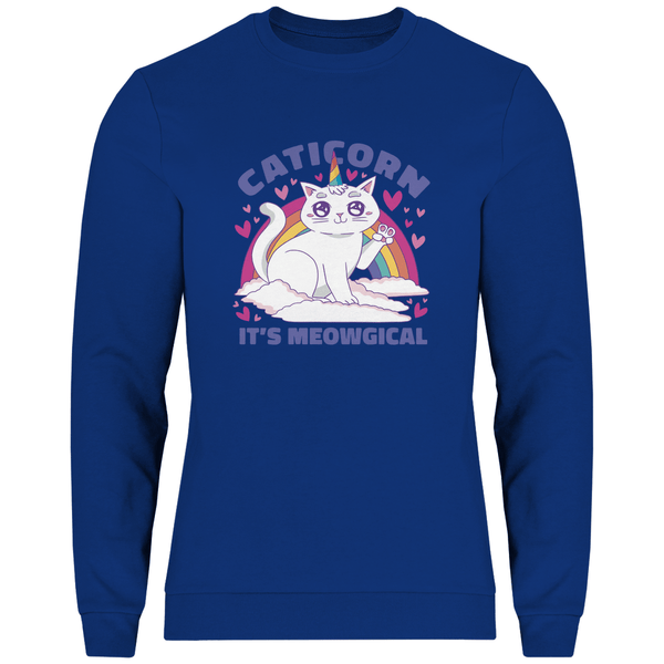 Caticorn - Herren Sweatshirt - Textilzauber