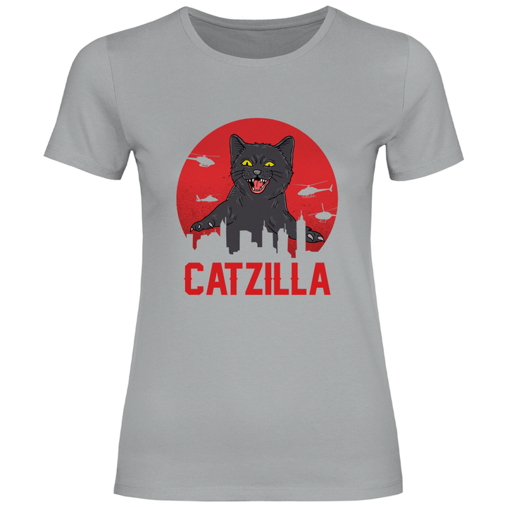 Catzilla - Damen T - Shirt - Textilzauber