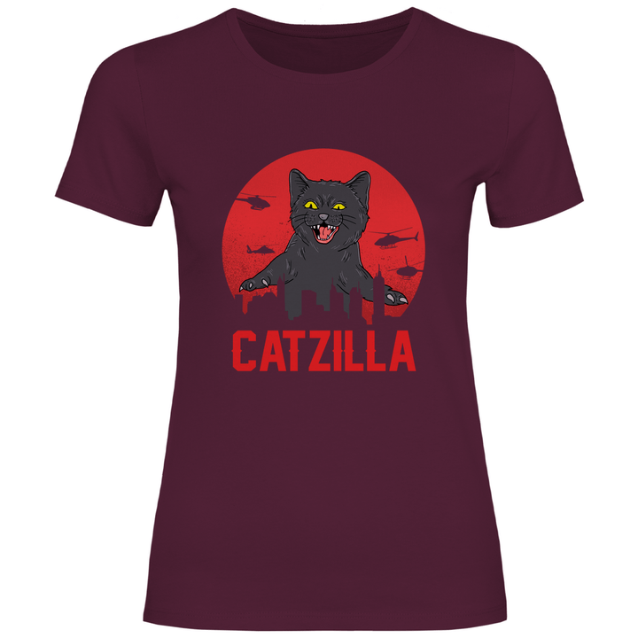 Catzilla - Damen T - Shirt - Textilzauber