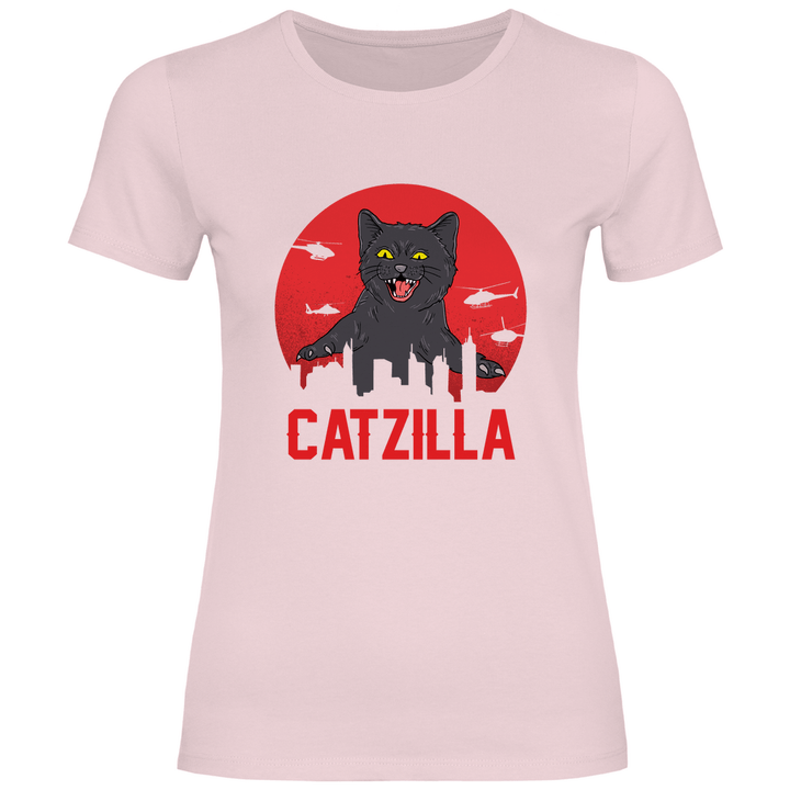 Catzilla - Damen T - Shirt - Textilzauber