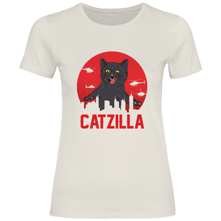 Catzilla - Damen T - Shirt - Textilzauber