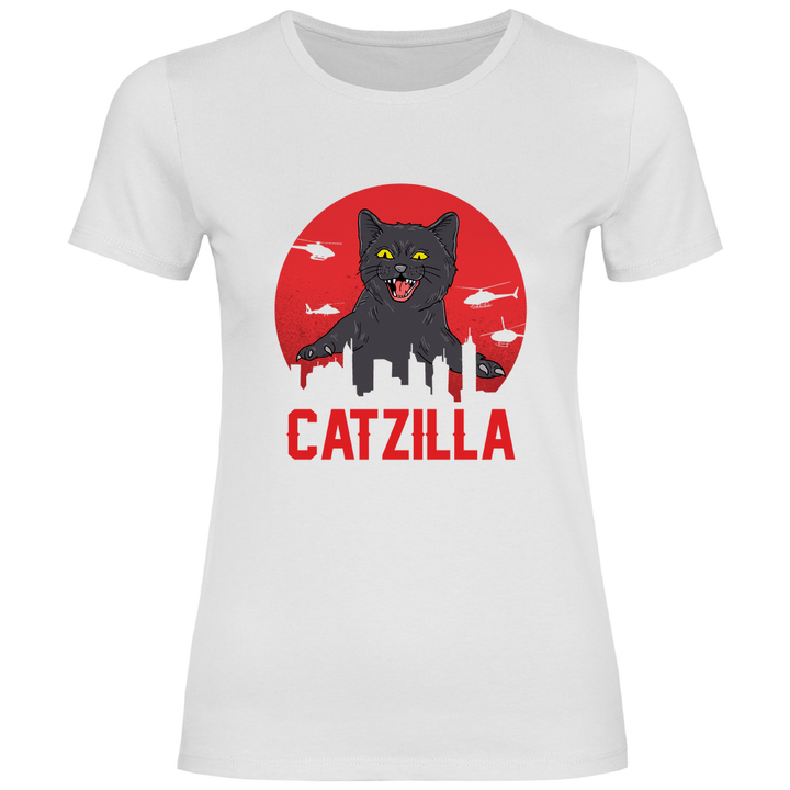 Catzilla - Damen T - Shirt - Textilzauber