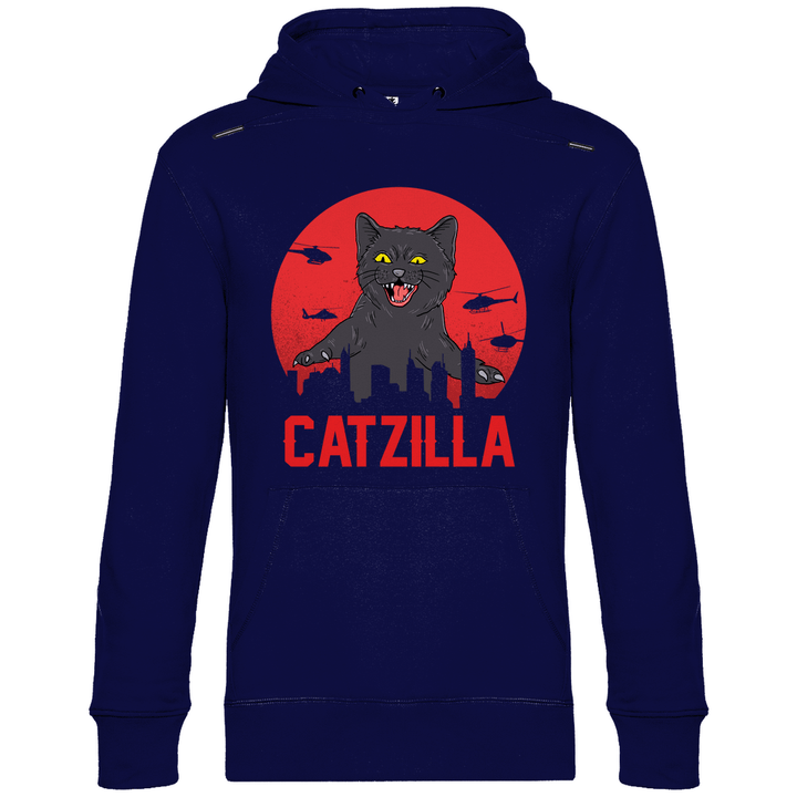 Catzilla - Herren Hoodie - Textilzauber