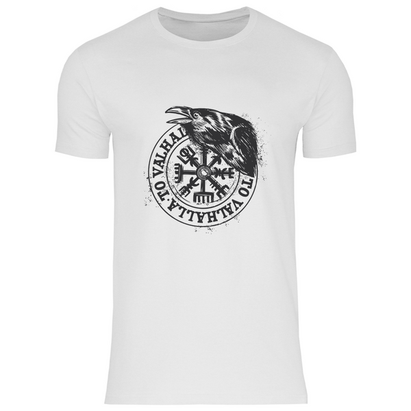 Rabe nach Valhalla - Herren T-Shirt