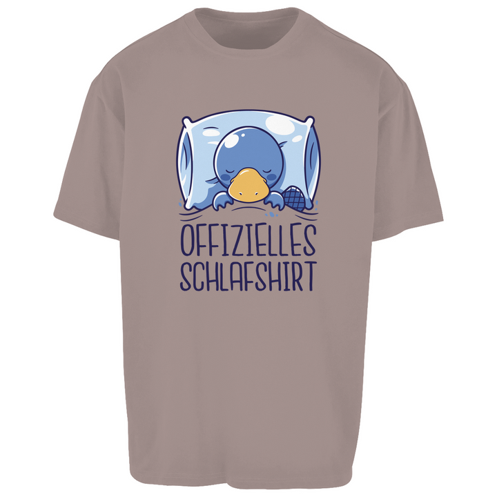 Schnabeltier Oversize Schlafshirt