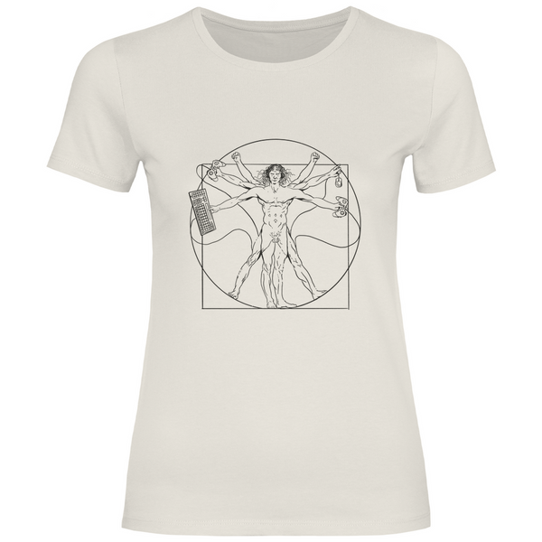 Vitruvianischer Gamer - Damen T-Shirt