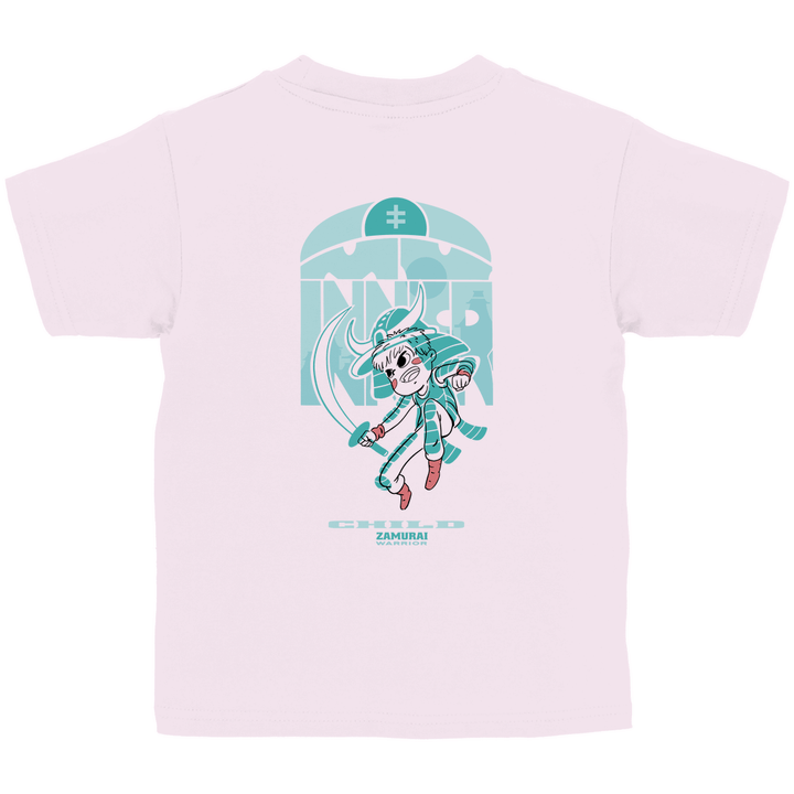 Child Samurai - Kinder T - Shirt mit Rückendruck - Textilzauber
