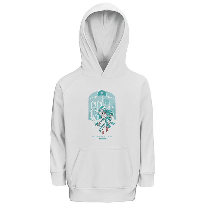 Child Samurai - Premium Bio Kinderhoodie - Textilzauber